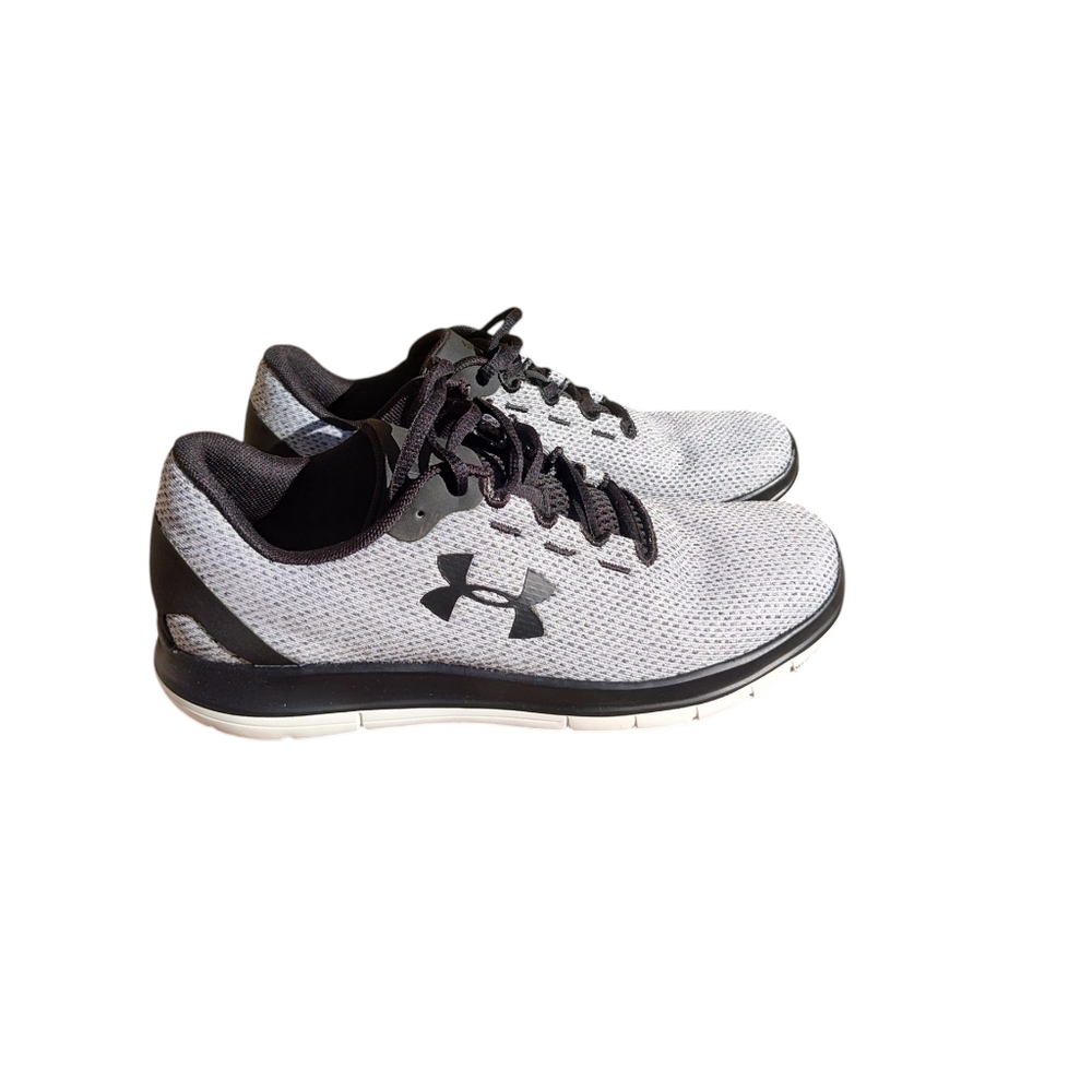 Under Armour Gray and Black Athletic Shoes